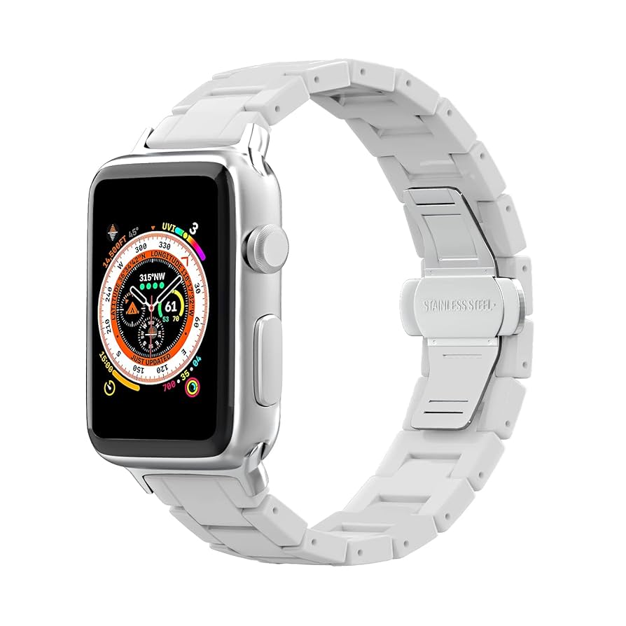 Apple Watch Series （44mm 45mm）用バンド Amazon.com: ZZDZZ Compatible with Apple Watch Band 49mm 46mm